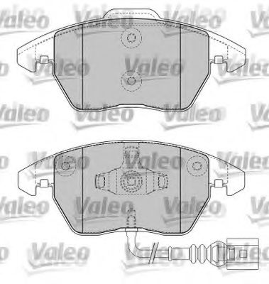 Тормозные колодки VALEO 598635