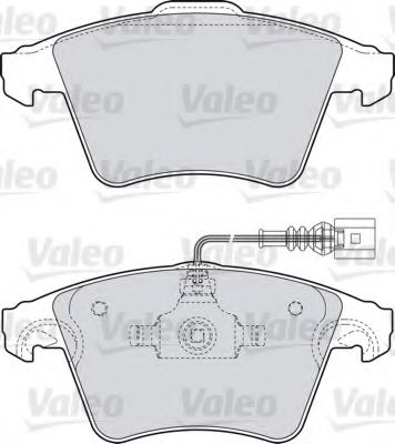Тормозные колодки VALEO 598651