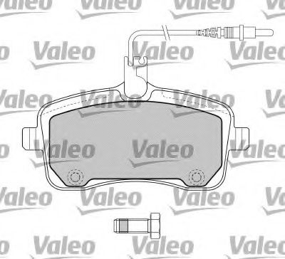 Тормозные колодки VALEO 598662