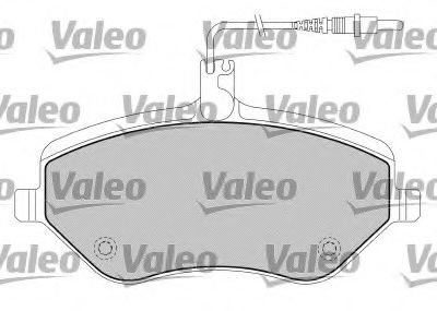 Тормозные колодки VALEO 598663