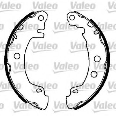 Тормозные колодки барабанные VALEO 562629