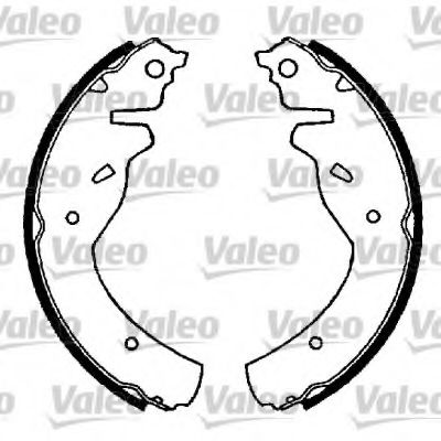 Тормозные колодки барабанные VALEO 562740