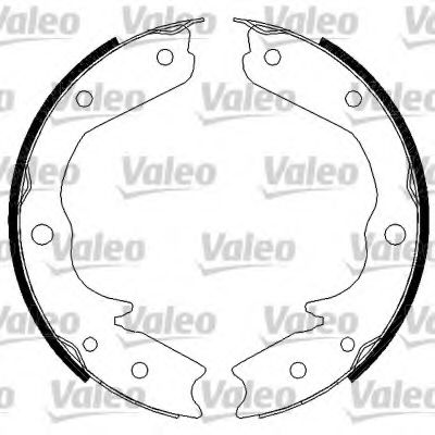 Тормозные колодки барабанные VALEO 564009