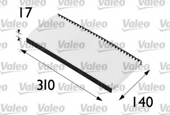 Фильтр салона VALEO 698198