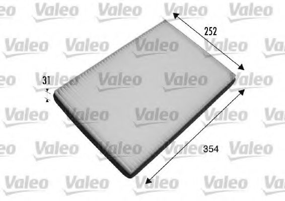 Фильтр салона VALEO 698475