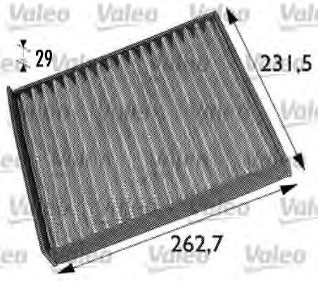 Фильтр салона VALEO 698708