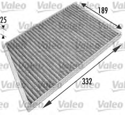 Фильтр салона VALEO 698743