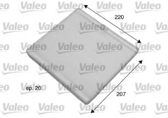 Фильтр салона VALEO 698769