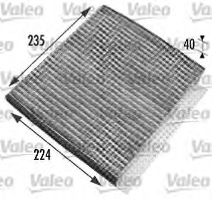Фильтр салона VALEO 698778