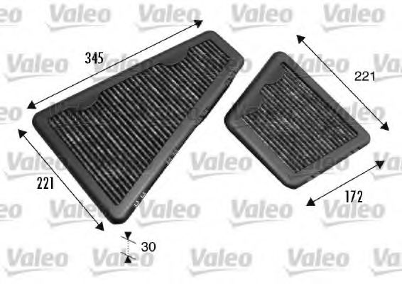 Фильтр салона VALEO 698793