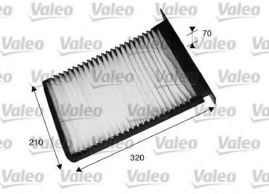 Фильтр салона VALEO 698799