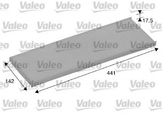 Фильтр салона VALEO 698858