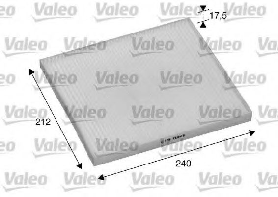 Фильтр салона VALEO 698895