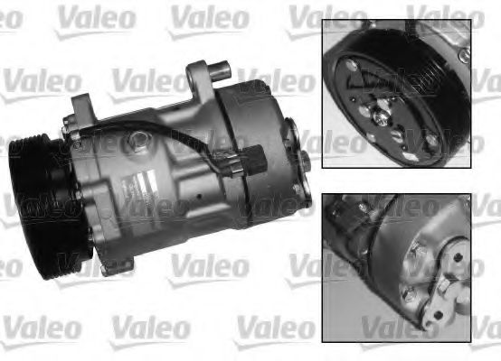 Компрессор кондиционера VALEO 699013