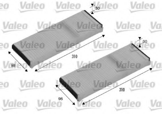 Фильтр салона VALEO 715500