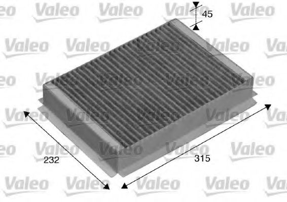 Фильтр салона VALEO 715505