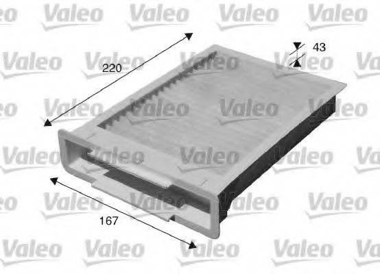 Фильтр салона VALEO 715515