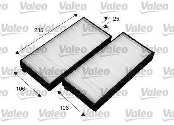 Фильтр салона VALEO 715523