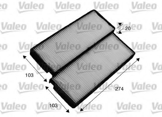 Фильтр салона VALEO 715536