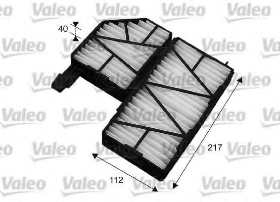Фильтр салона VALEO 715563