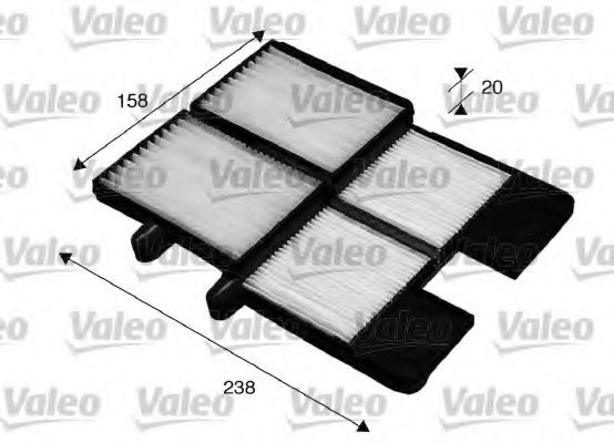 Фильтр салона VALEO 715572