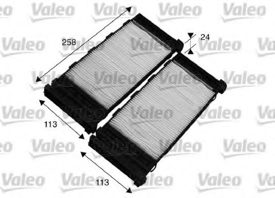 Фильтр салона VALEO 715575