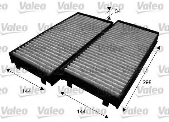 Фильтр салона VALEO 715584