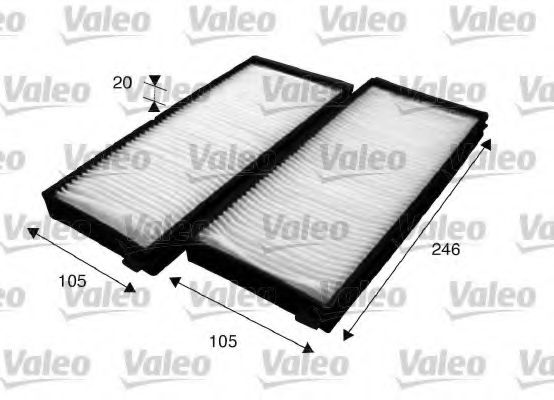 Фильтр салона VALEO 715618