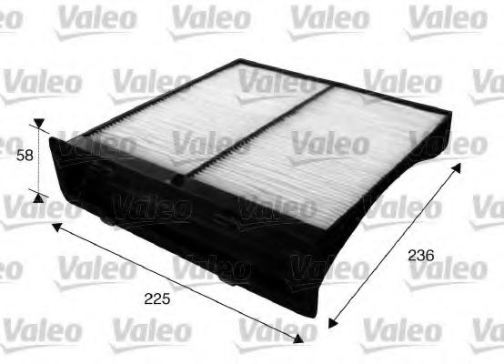 Фильтр салона VALEO 715625