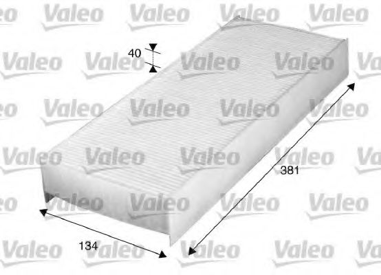 Фильтр салона VALEO 716010