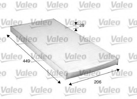 Фильтр салона VALEO 716028
