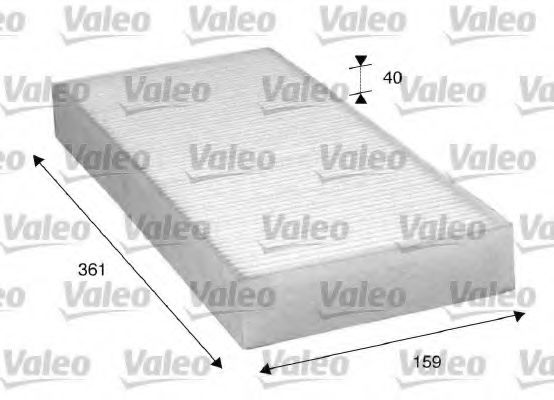Фильтр салона VALEO 716035