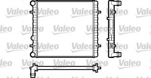 Радиатор охлаждения двигателя VALEO 731606