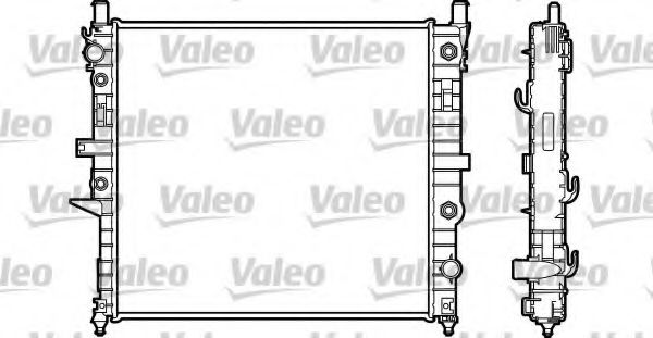 Радиатор охлаждения двигателя VALEO 732315