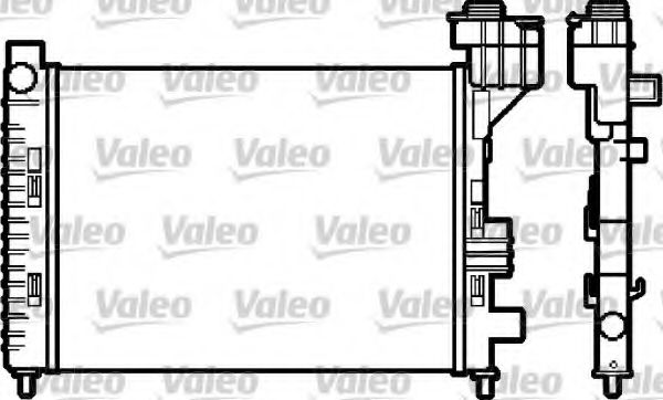 Радиатор охлаждения двигателя VALEO 732588