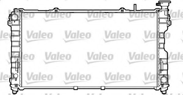 Радиатор охлаждения двигателя VALEO 732757