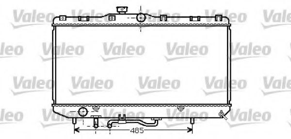 Радиатор охлаждения двигателя VALEO 734839