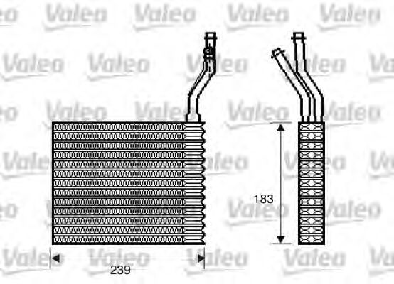 Радиатор печки VALEO 812367
