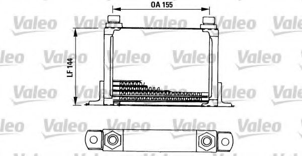 Масляный радиатор valeo 816666