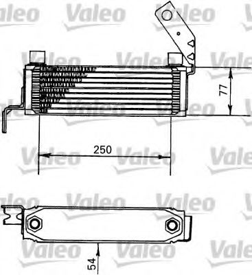Масляный радиатор valeo 816675