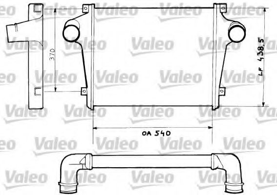 Интеркулер VALEO 816732