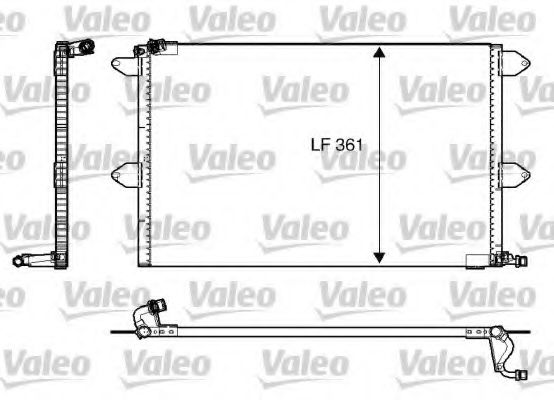 Радиатор кондиционера VALEO 816908