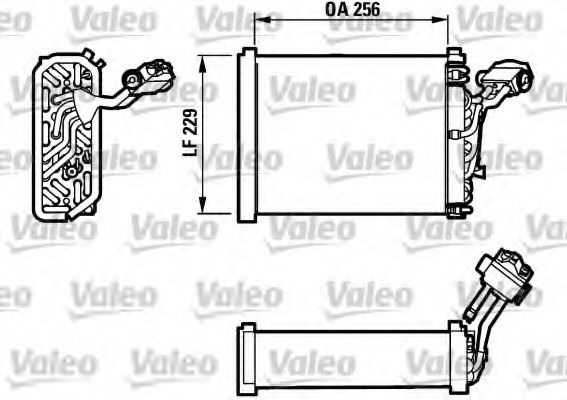 Испаритель кондиционера VAG 701820103A
