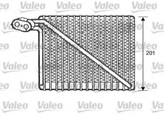 Испаритель кондиционера VAG 702820023A