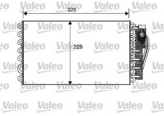 Испаритель кондиционера MERCEDES-BENZ A 170 830 01 58