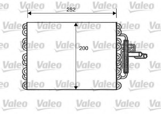 Испаритель кондиционера VAG 8A2820103