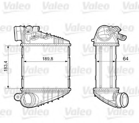 Интеркулер VALEO 817457