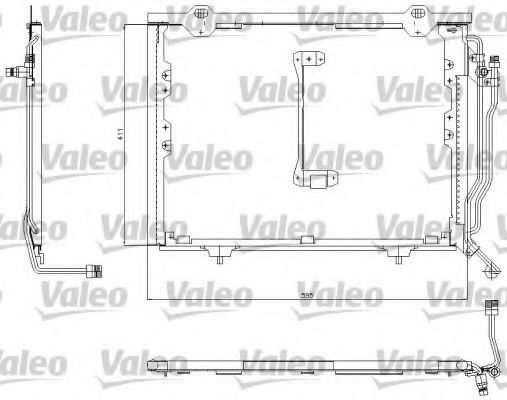 Радиатор кондиционера VALEO 817492