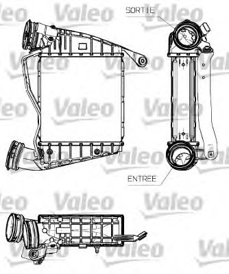 Интеркулер VAG 3D0145803