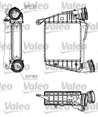 Интеркулер VAG 3D0145804